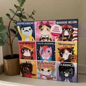 Mudpuppy Music Cats 500 piece puzzle